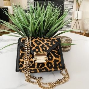 Michael Kors leopard print Crossbody Bag Brand New